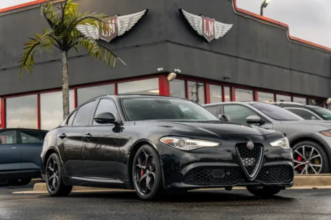 Black 2018 Alfa Romeo Giulia Ti Sport for sale in Evansville, IN