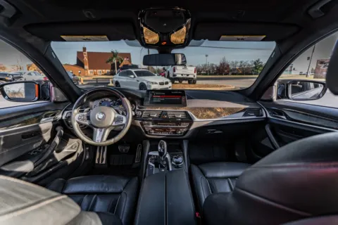 Photos of 2018 BMW 5 Series M550i xDrive for sale in Evansville, IN at Lux Motors