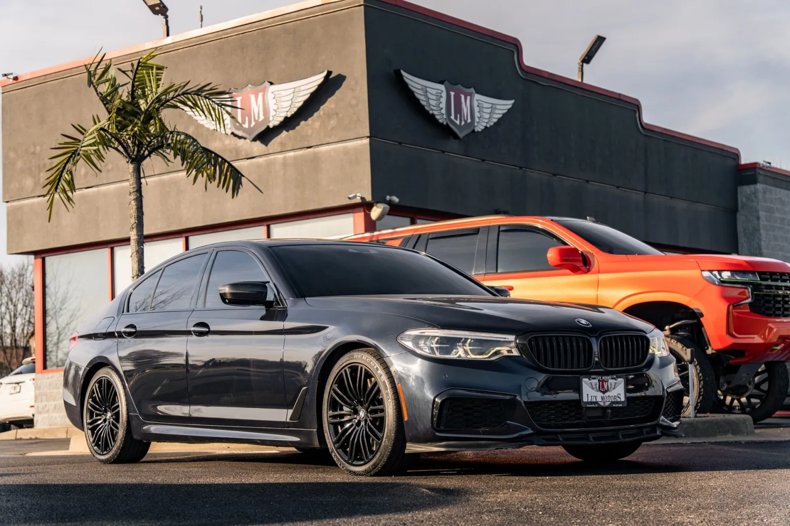 Black 2018 BMW 5 Series M550i xDrive for sale in Evansville, IN