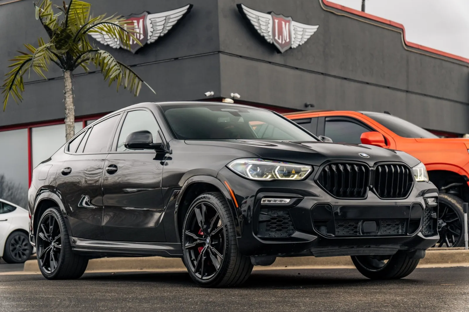 Black 2021 BMW X6 M50i for sale in Evansville, IN