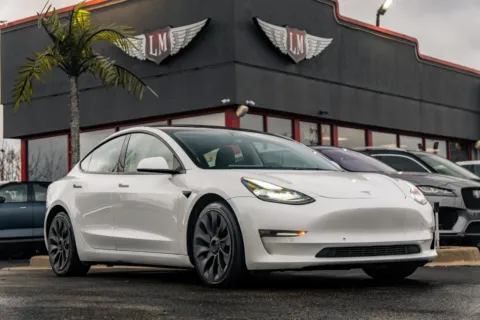 White 2022 Tesla Model 3 Long Range for sale in Evansville, IN