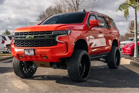 Another view of 2021 Chevrolet Tahoe Z71 for sale in Evansville, IN at Lux Motors