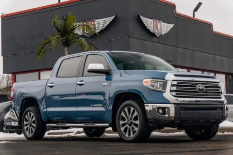 Blue 2019 Toyota Tundra Limited for sale in Evansville, IN