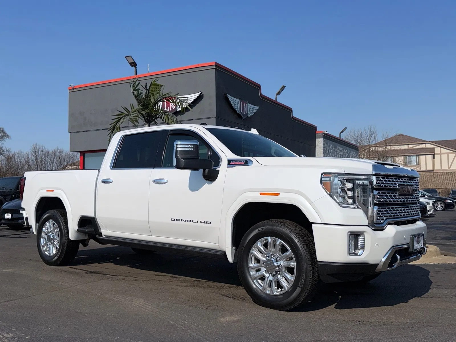 White 2021 GMC Sierra 2500HD Denali for sale in Evansville, IN