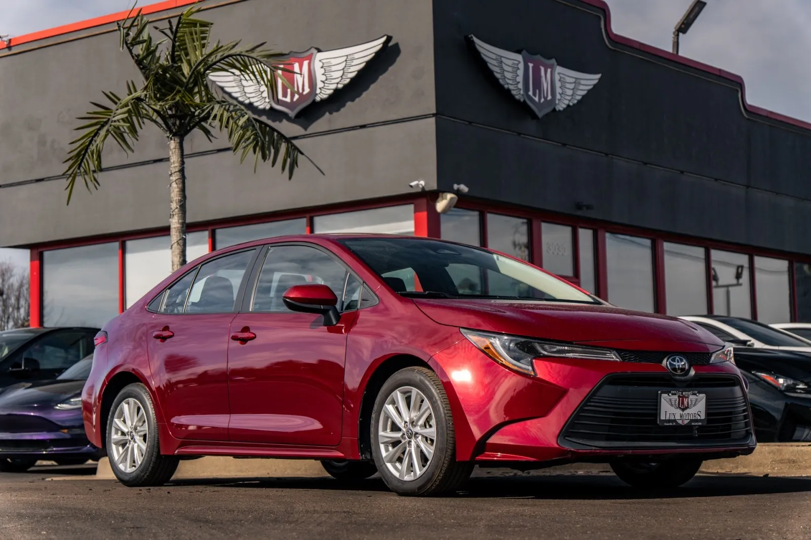 Red 2024 Toyota Corolla LE for sale in Evansville, IN