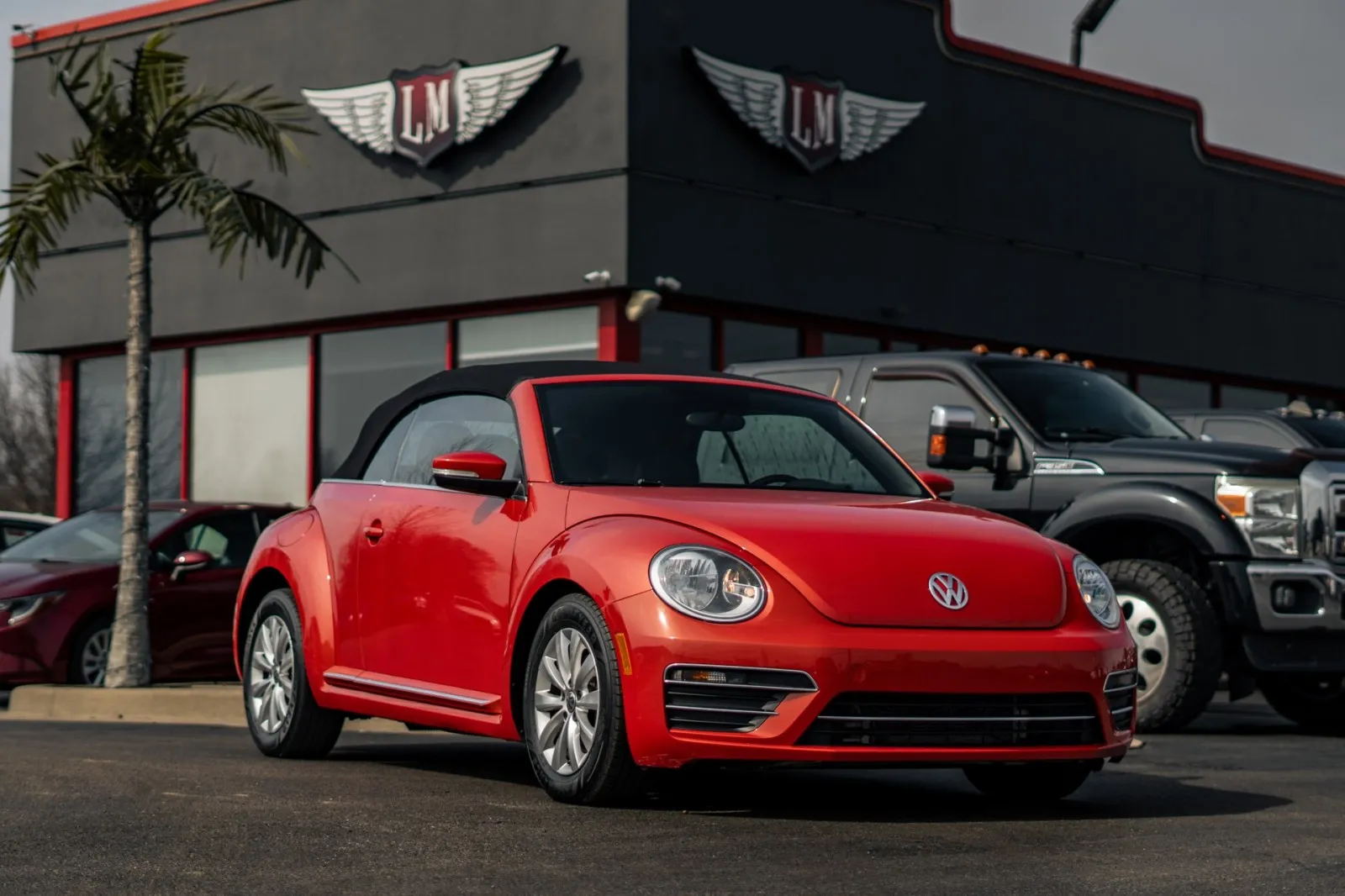 Black 2019 Volkswagen Beetle Convertible S for sale in Evansville, IN