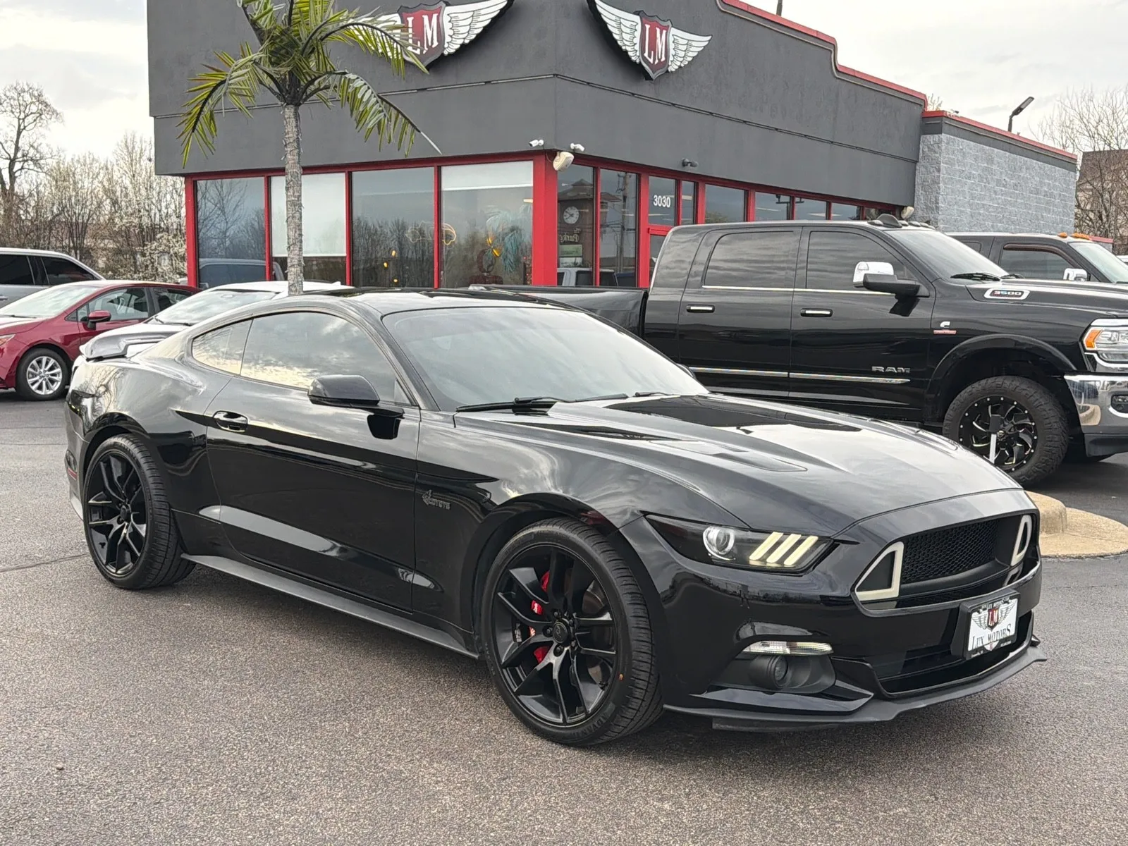 Black 2015 Ford Mustang GT Premium for sale in Evansville, IN