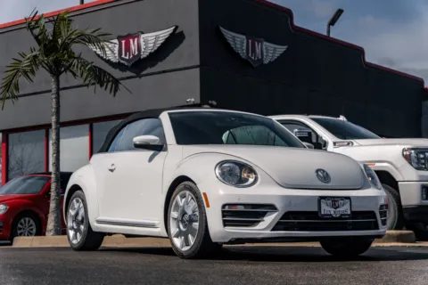 White 2017 Volkswagen Beetle Convertible 1.8T SEL for sale in Evansville, IN