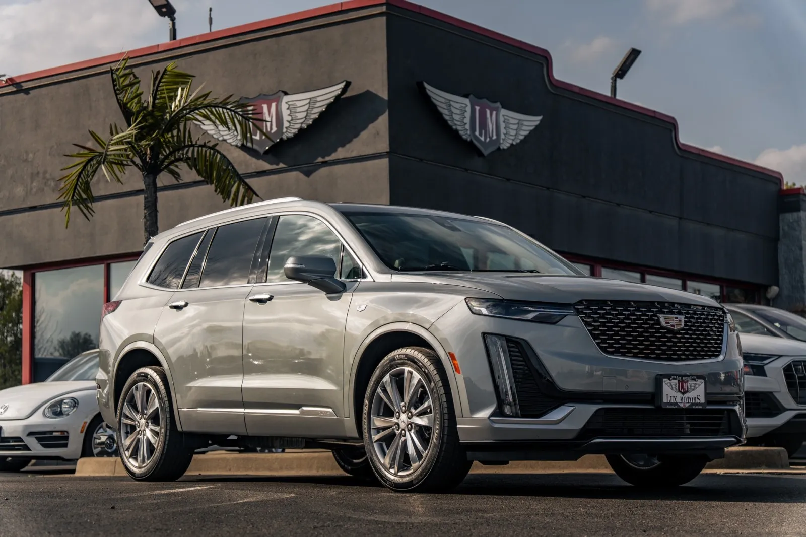 Silver 2023 Cadillac XT6 AWD Premium Luxury for sale in Evansville, IN