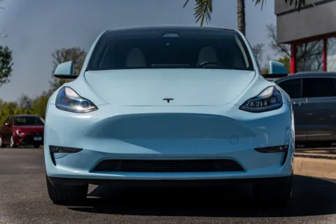 Another view of 2024 Tesla Model Y Long Range for sale in Evansville, IN at Lux Motors