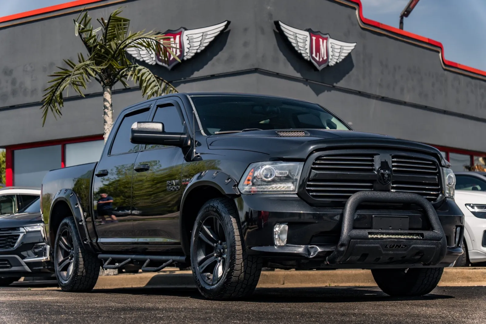 Black 2016 Ram 1500 Sport for sale in Evansville, IN