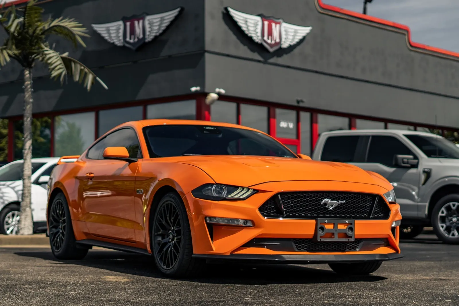 Orange 2021 Ford Mustang GT for sale in Evansville, IN