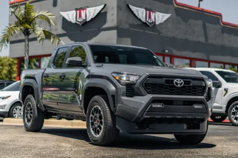 Blue 2025 Toyota Tacoma Limited Hybrid for sale in Evansville, IN