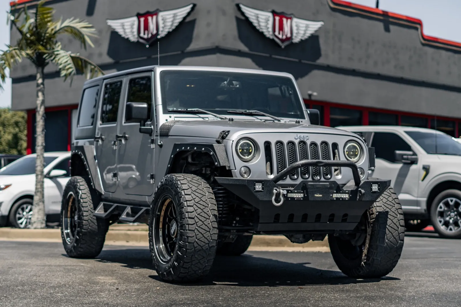 Silver 2017 Jeep Wrangler Unlimited Sport for sale in Evansville, IN