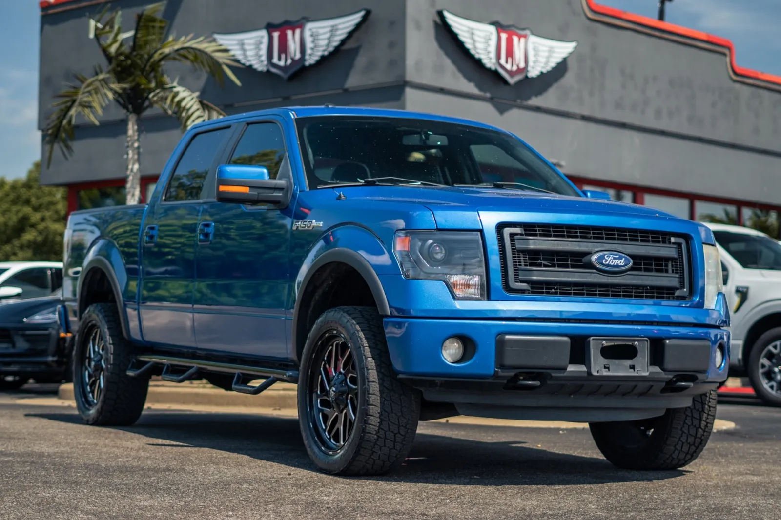 Blue 2014 Ford F-150 FX4 for sale in Evansville, IN