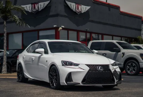White 2018 Lexus IS 350 F Sport for sale in Evansville, IN