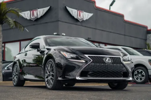 Black 2018 Lexus RC 350 for sale in Evansville, IN
