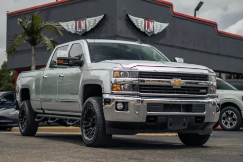 Silver 2016 Chevrolet Silverado 2500HD LTZ for sale in Evansville, IN