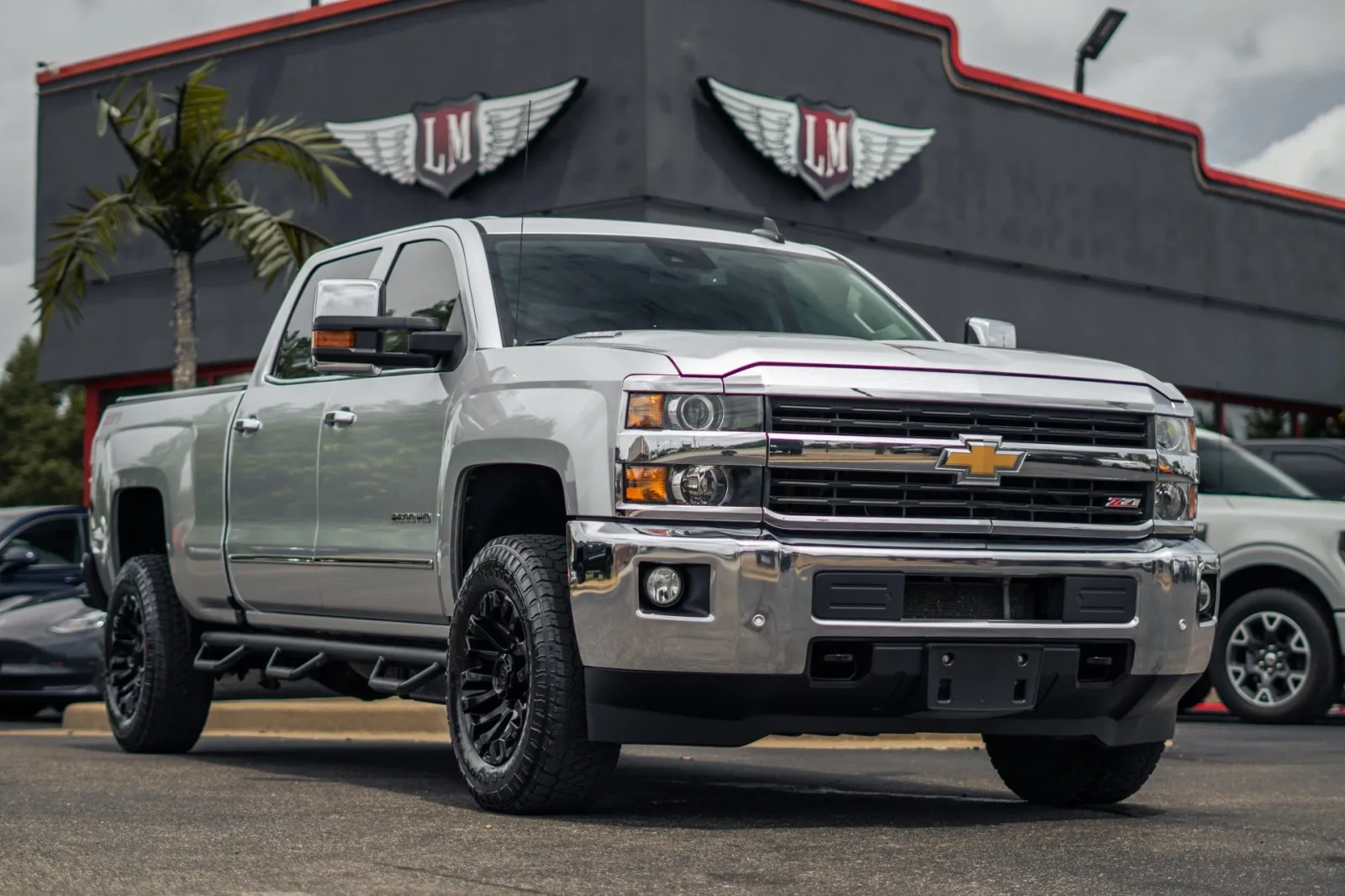 Silver 2016 Chevrolet Silverado 2500HD LTZ for sale in Evansville, IN