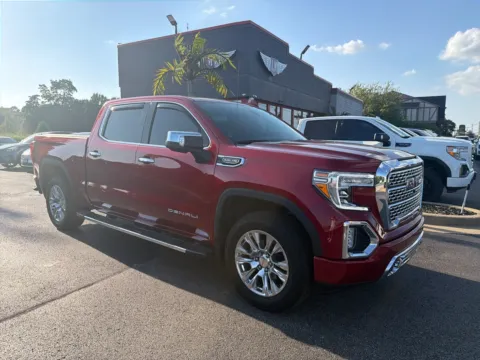 Red 2021 GMC Sierra 1500 Denali for sale in Evansville, IN