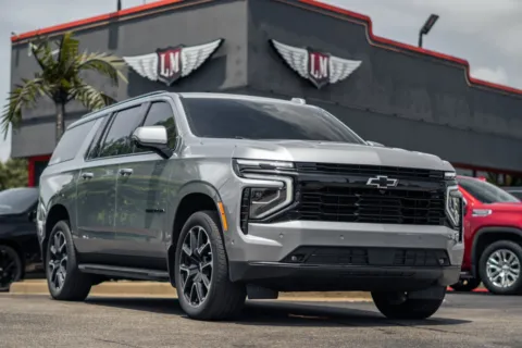 Gray 2025 Chevrolet Suburban RST for sale in Evansville, IN