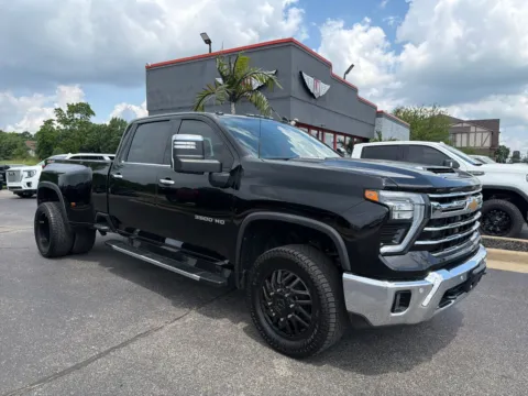 Black 2024 Chevrolet Silverado 3500HD LTZ for sale in Evansville, IN