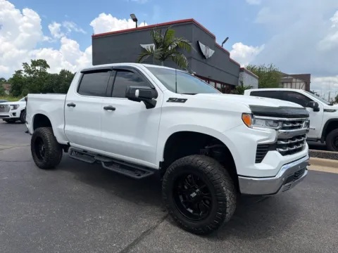 White 2023 Chevrolet Silverado 1500 LTZ for sale in Evansville, IN