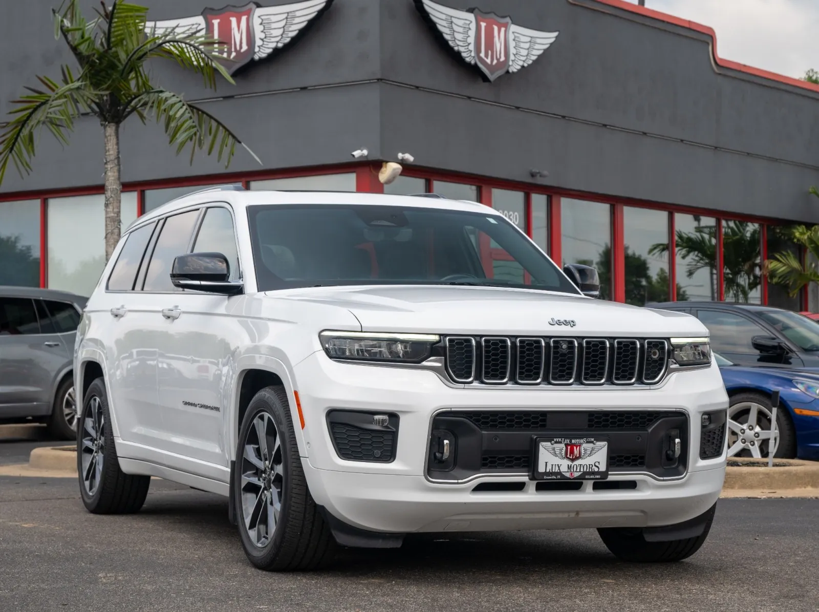 White 2021 Jeep Grand Cherokee L Overland for sale in Evansville, IN