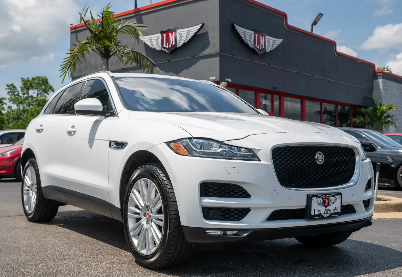 White 2020 Jaguar F-PACE 30t Portfolio for sale in Evansville, IN