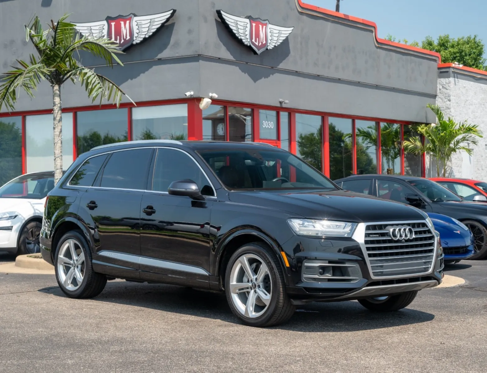 Black 2019 Audi Q7 Prestige for sale in Evansville, IN