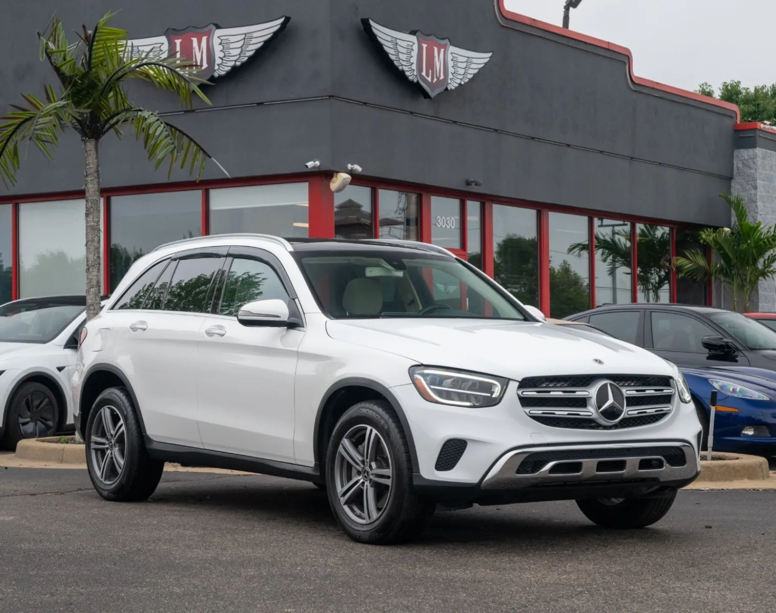 White 2020 Mercedes-Benz GLC 300 for sale in Evansville, IN