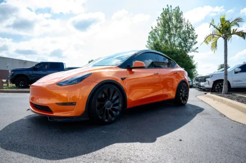Another view of 2022 Tesla Model Y Performance for sale in Evansville, IN at Lux Motors