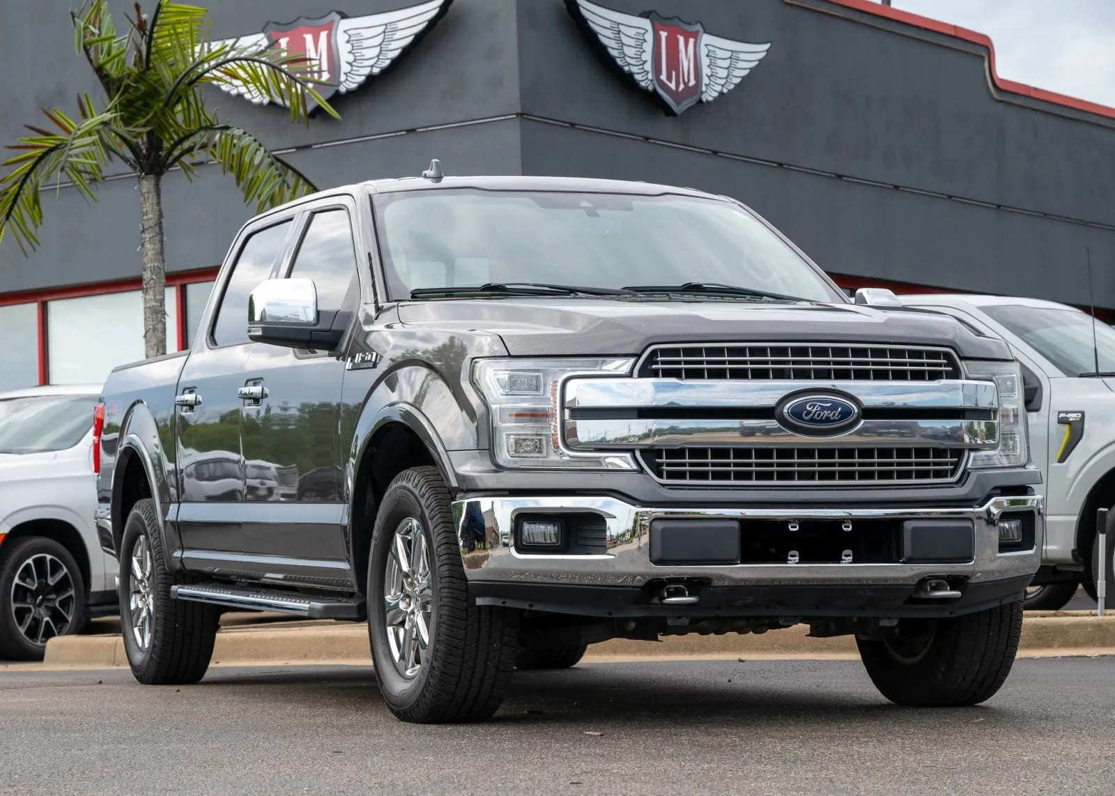 Gray 2018 Ford F-150 LARIAT for sale in Evansville, IN