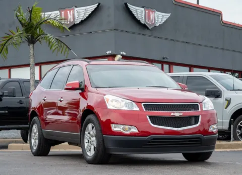 Red 2012 Chevrolet Traverse LT w/1LT for sale in Evansville, IN
