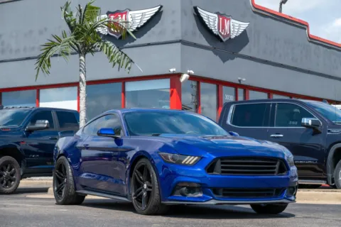 Black 2016 Ford Mustang GT Premium for sale in Evansville, IN