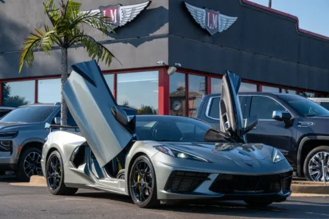 Gray 2022 Chevrolet Corvette 1LT for sale in Evansville, IN