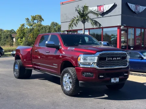 Red 2020 Ram 3500 Limited Mega Cab for sale in Evansville, IN