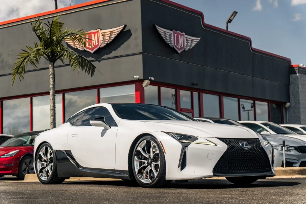 Used 2018 Lexus LC 500 for sale in Evansville, IN at Lux Motors