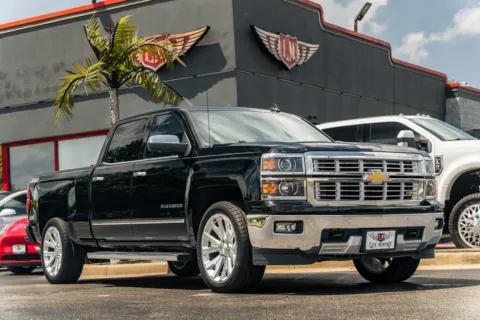 Black 2015 Chevrolet Silverado 1500 LTZ for sale in Evansville, IN
