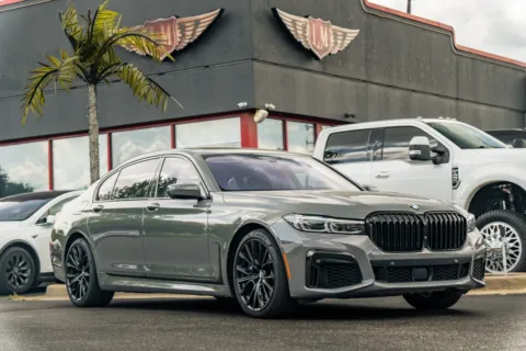 Gray 2022 BMW 7 Series M760i xDrive for sale in Evansville, IN