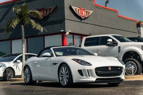 White 2017 Jaguar F-TYPE S for sale in Evansville, IN