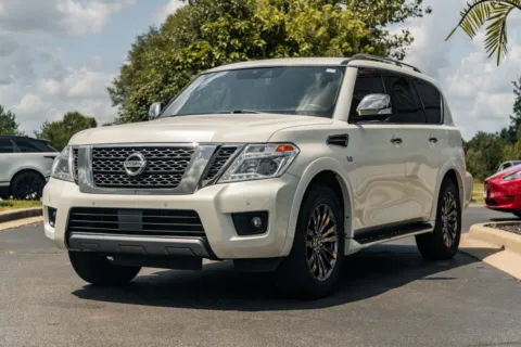 Another view of 2019 Nissan Armada Platinum for sale in Evansville, IN at Lux Motors