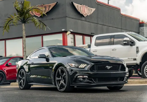Black 2016 Ford Mustang GT Premium for sale in Evansville, IN