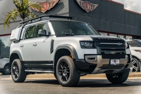 Silver 2020 Land Rover Defender X for sale in Evansville, IN