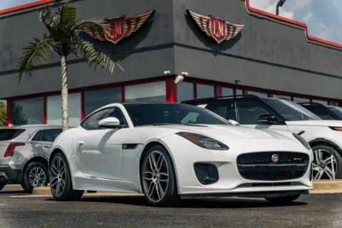 White 2018 Jaguar F-TYPE R-Dynamic for sale in Evansville, IN