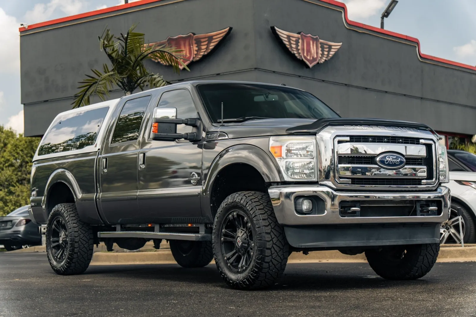 Gray 2012 Ford Super Duty F-250 SRW Lariat for sale in Evansville, IN