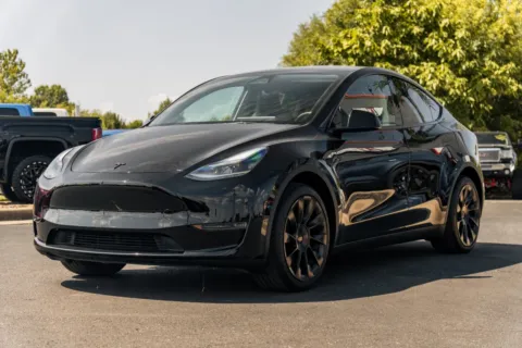 Another view of 2023 Tesla Model Y Long Range for sale in Evansville, IN at Lux Motors