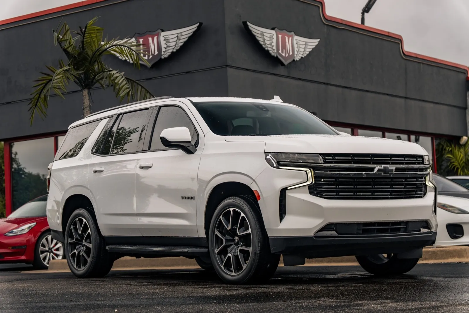 White 2021 Chevrolet Tahoe RST for sale in Evansville, IN