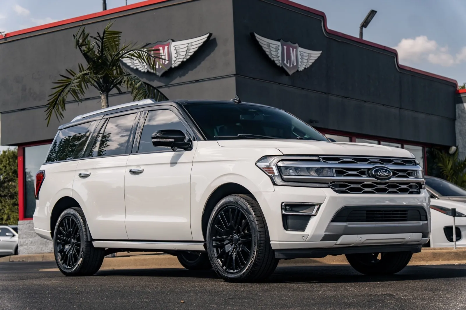 White 2022 Ford Expedition Platinum for sale in Evansville, IN