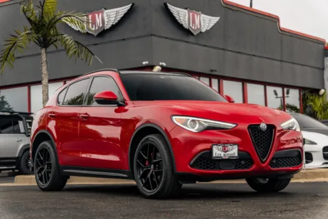 Red 2018 Alfa Romeo Stelvio Ti Sport for sale in Evansville, IN